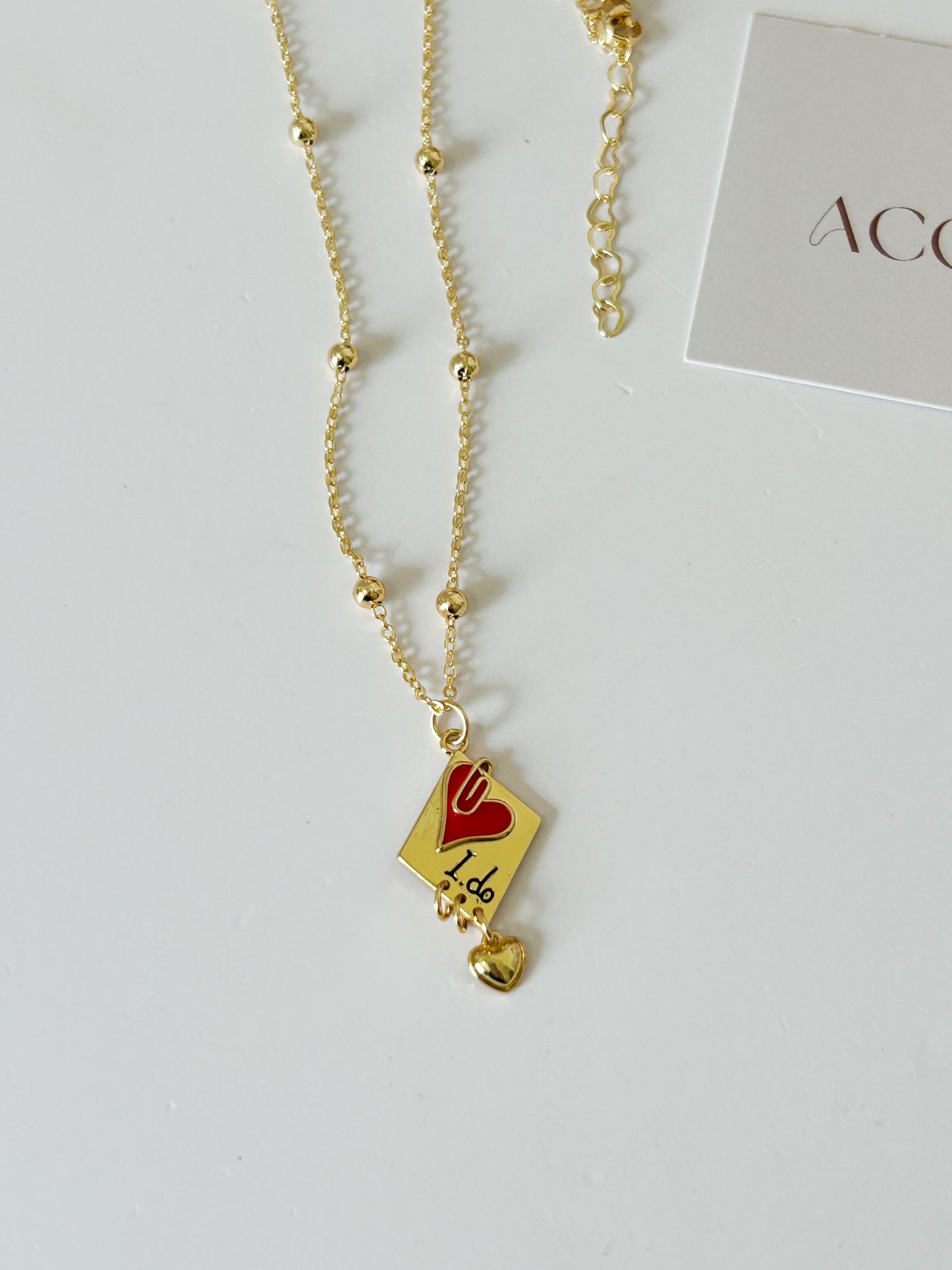 I Do Necklace