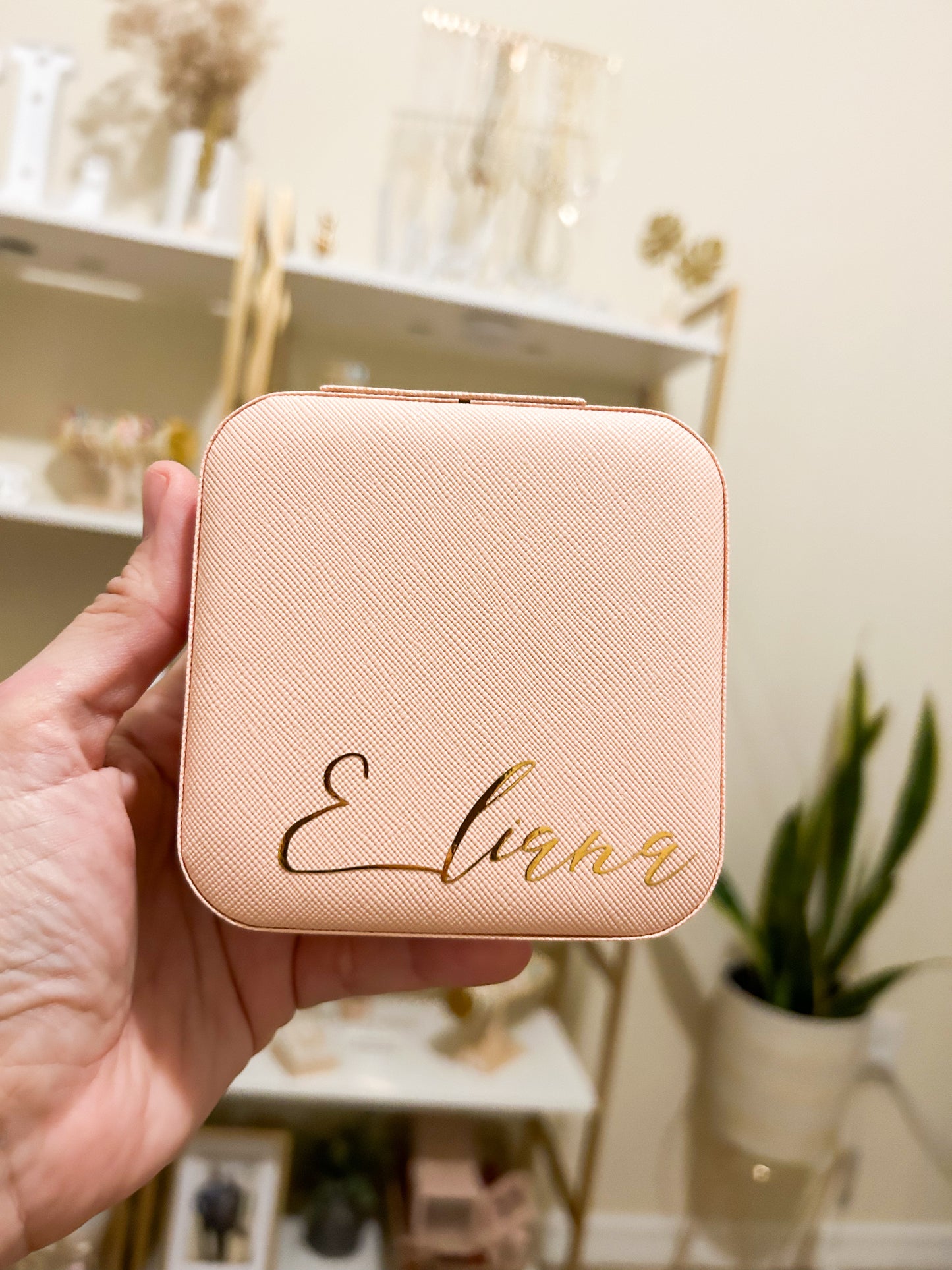 Personalized Jewelry Box