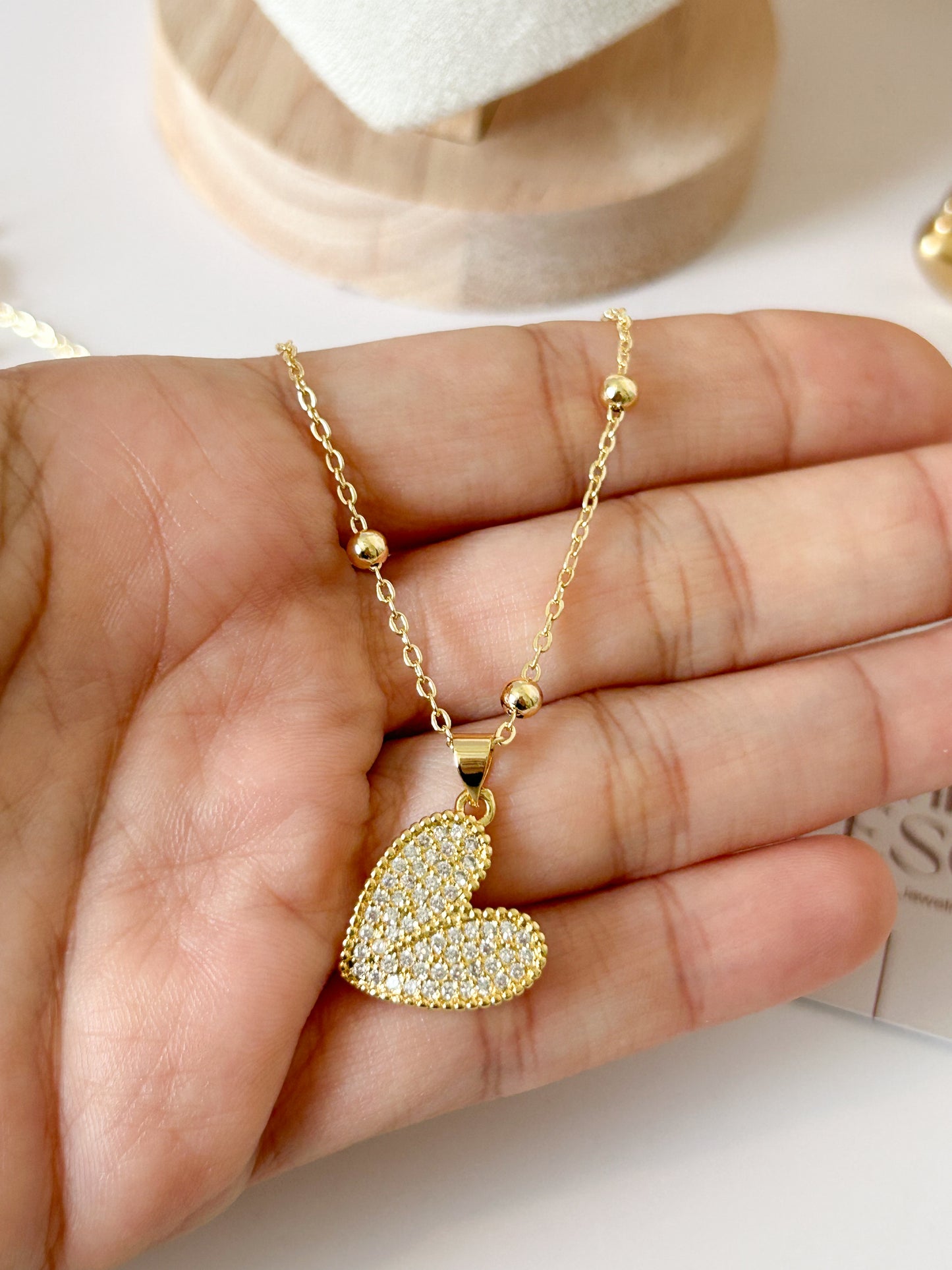 Aurora Heart Necklace