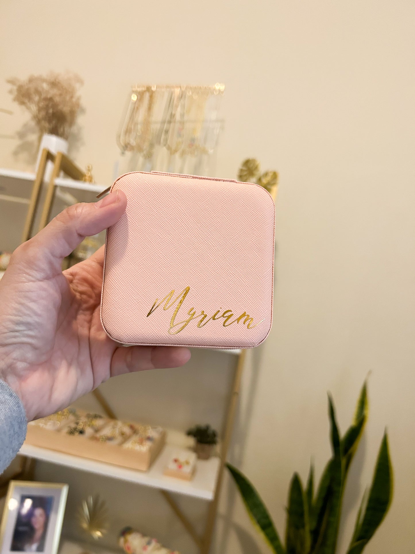 Personalized Jewelry Box
