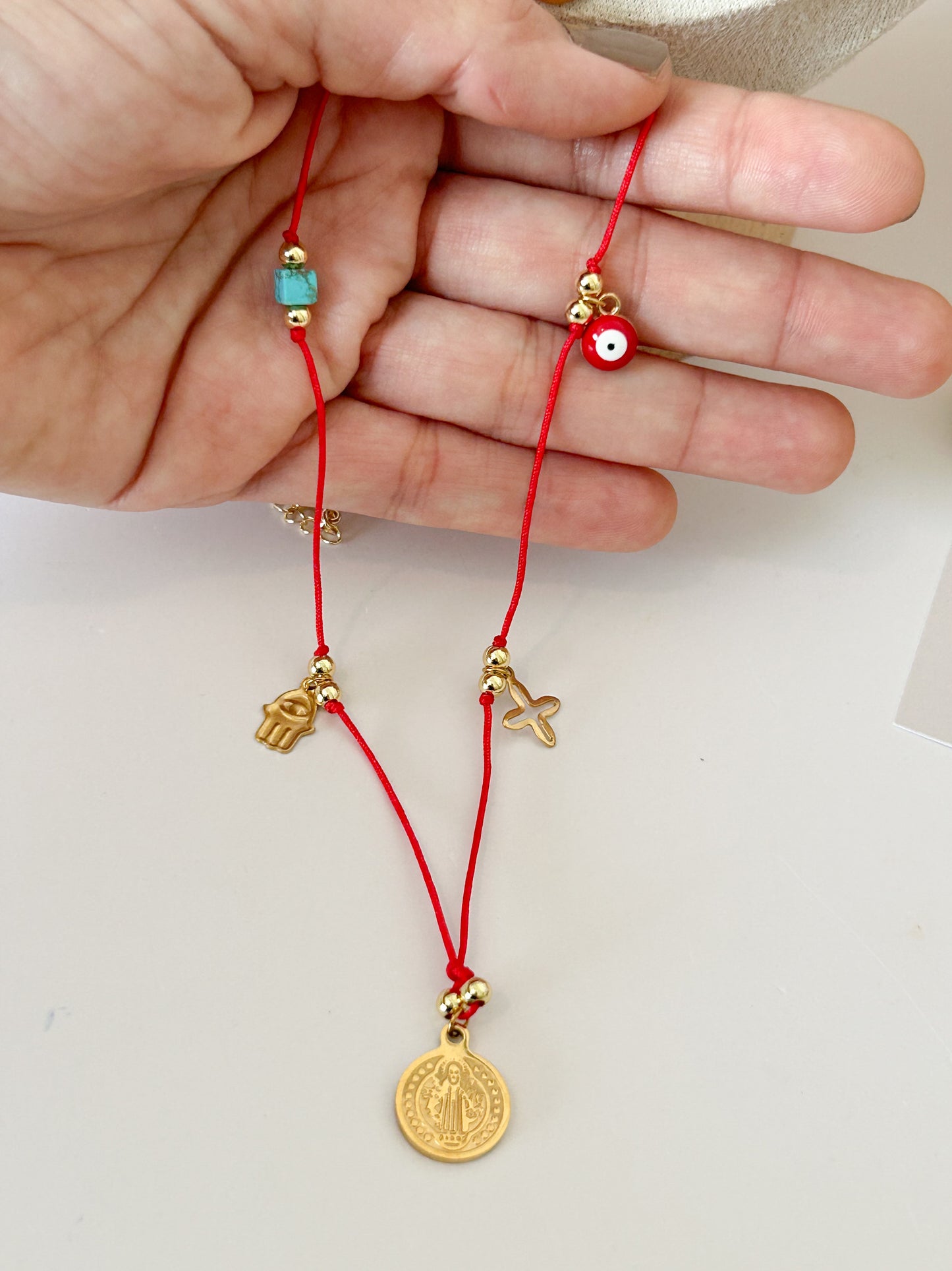 Red Protection Necklace