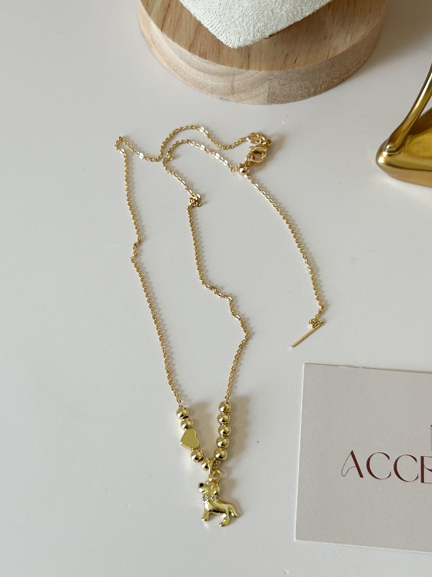 Dog Heart Necklace