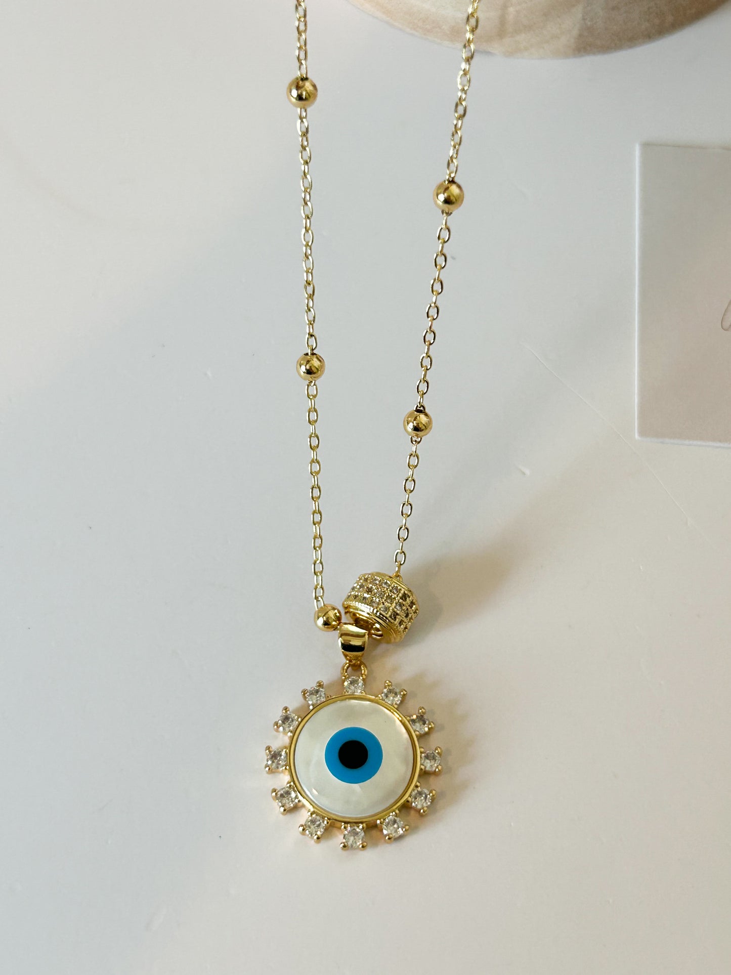 Evil Eye Sun Necklace