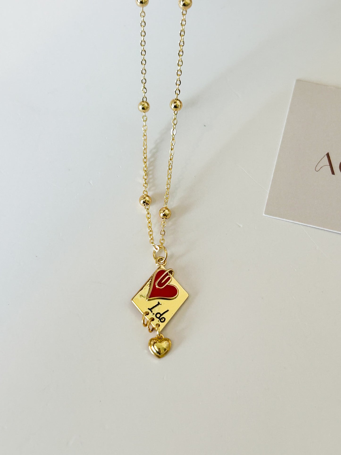 I Do Necklace