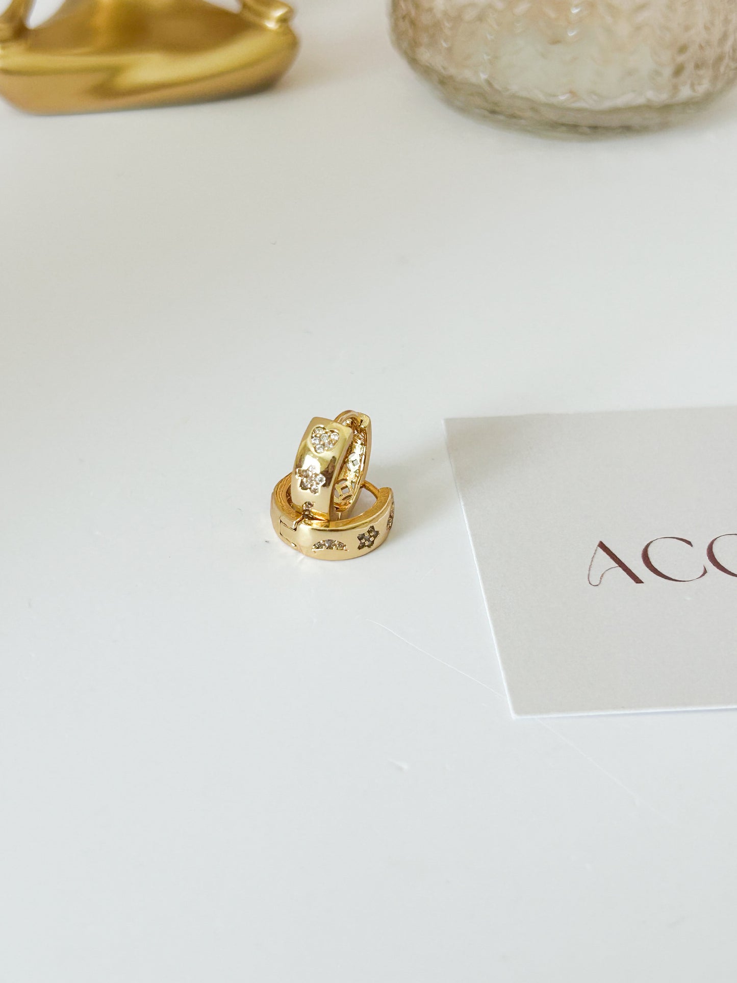 Mini Luxe Hoops
