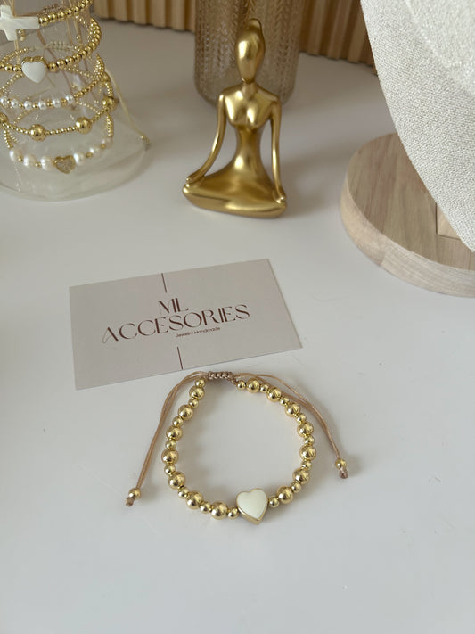 Golden Heart Bracelet