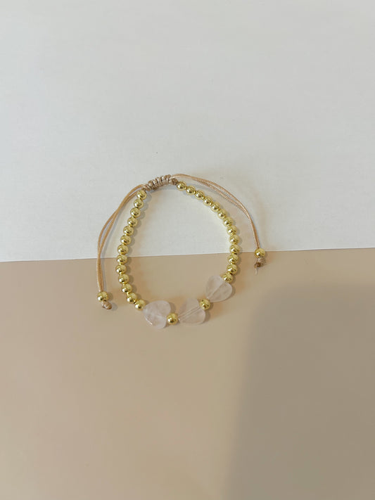 Pink Heart Bracelet
