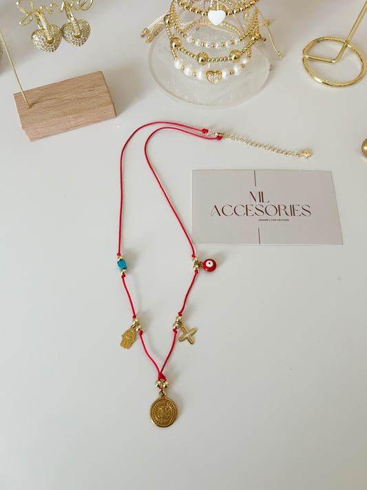 Red Protection Necklace