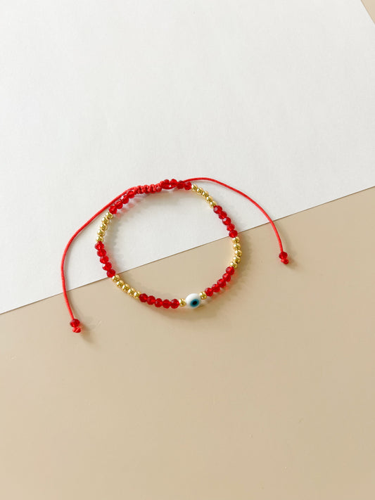 Red Shield Bracelet